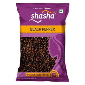 SHASHA WHOLE KALI MIRCH - 100G